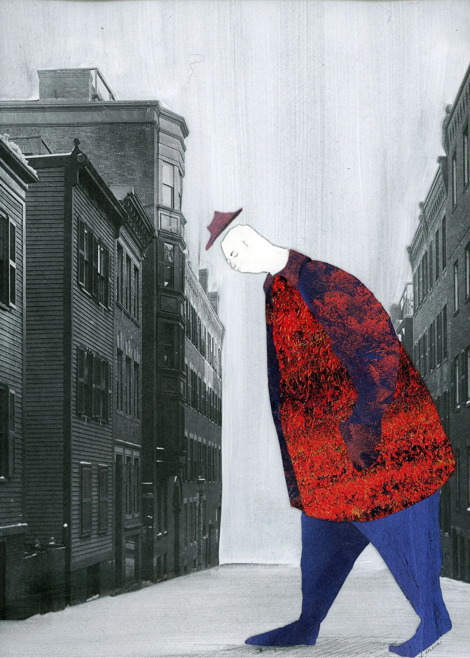 Strolling Down Maine...
Mixed Media