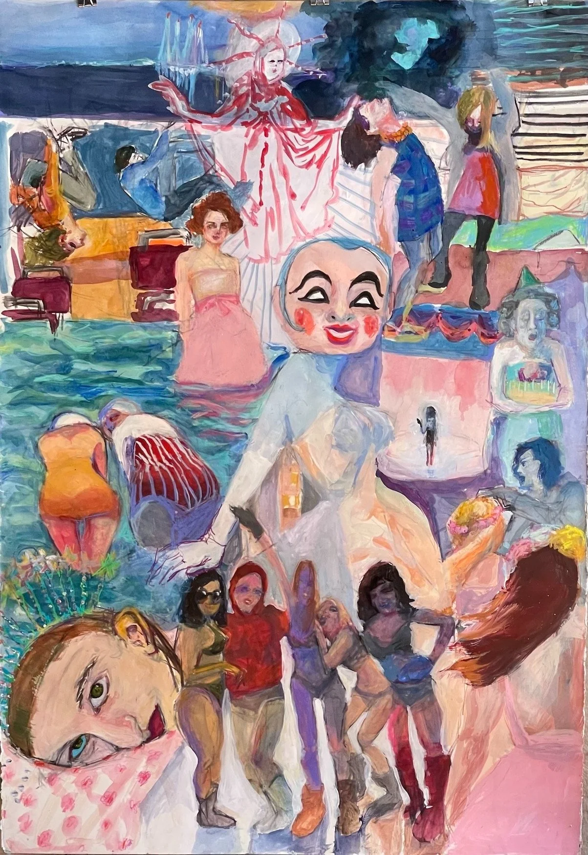 Still a Girl  60"x 40"