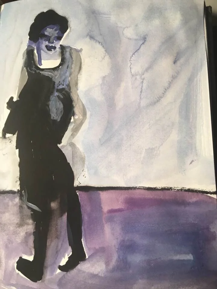 Dark in Florida 5, 11 x 8"