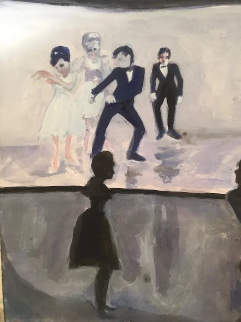 Dark in Florida, 11 x 8.5", 2018