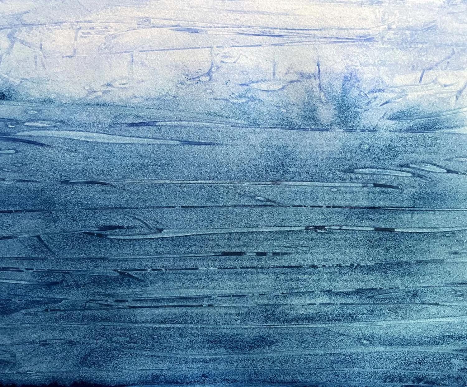 Melting 
Watercolor on paper 
14x10