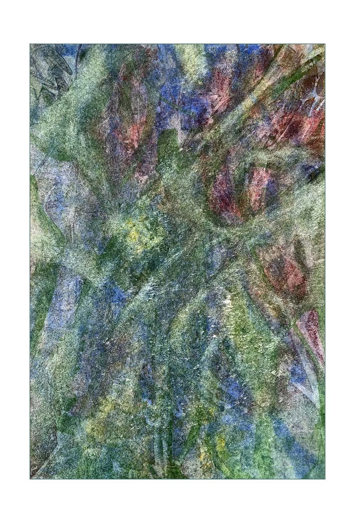 The Bend 
Watercolor on paper 
5x7