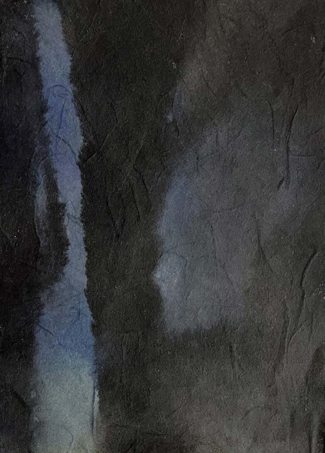 Apart 
Painted hanji 
4x5
