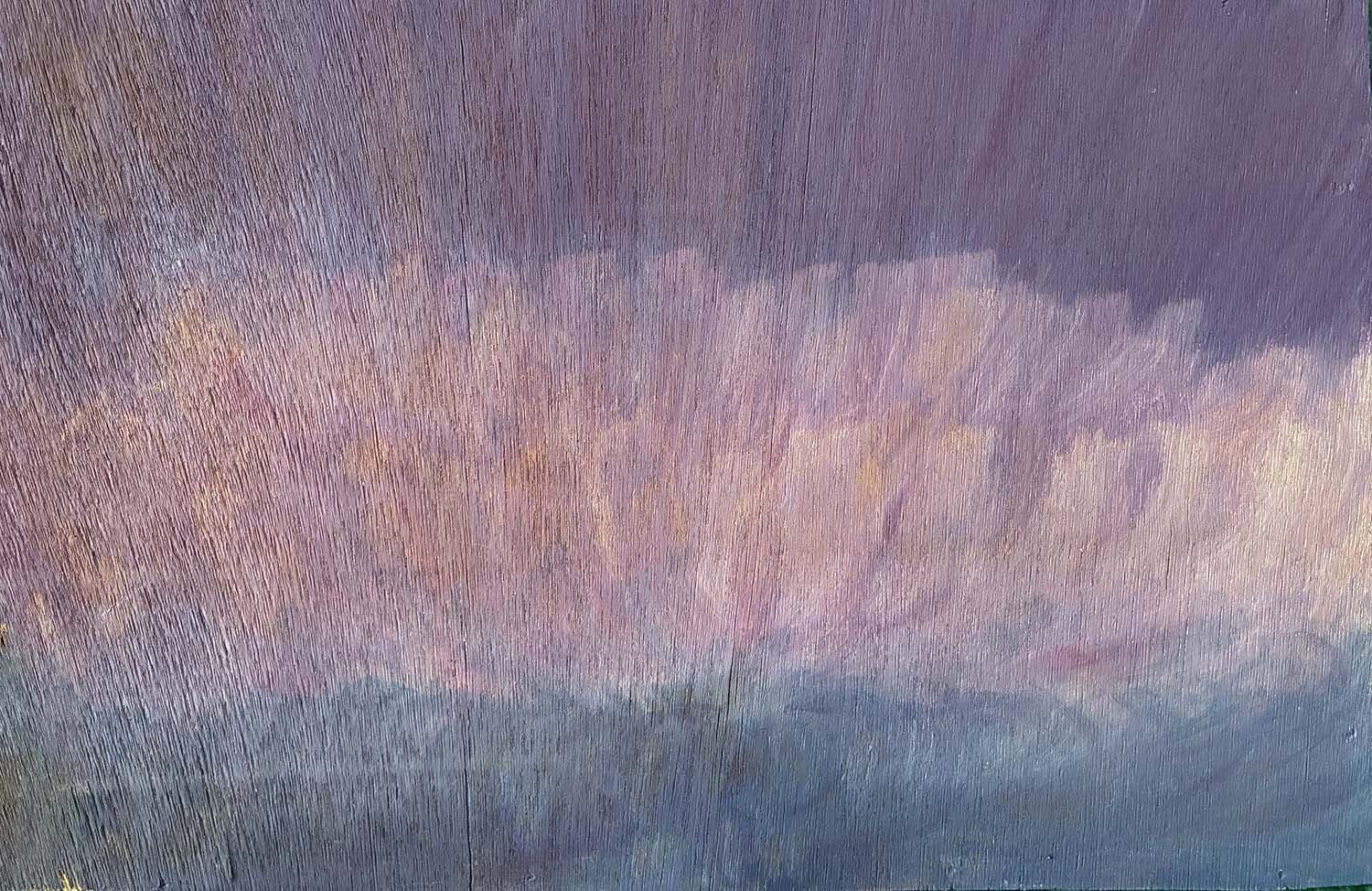 Threshold Acrylic on wood panel 12x18