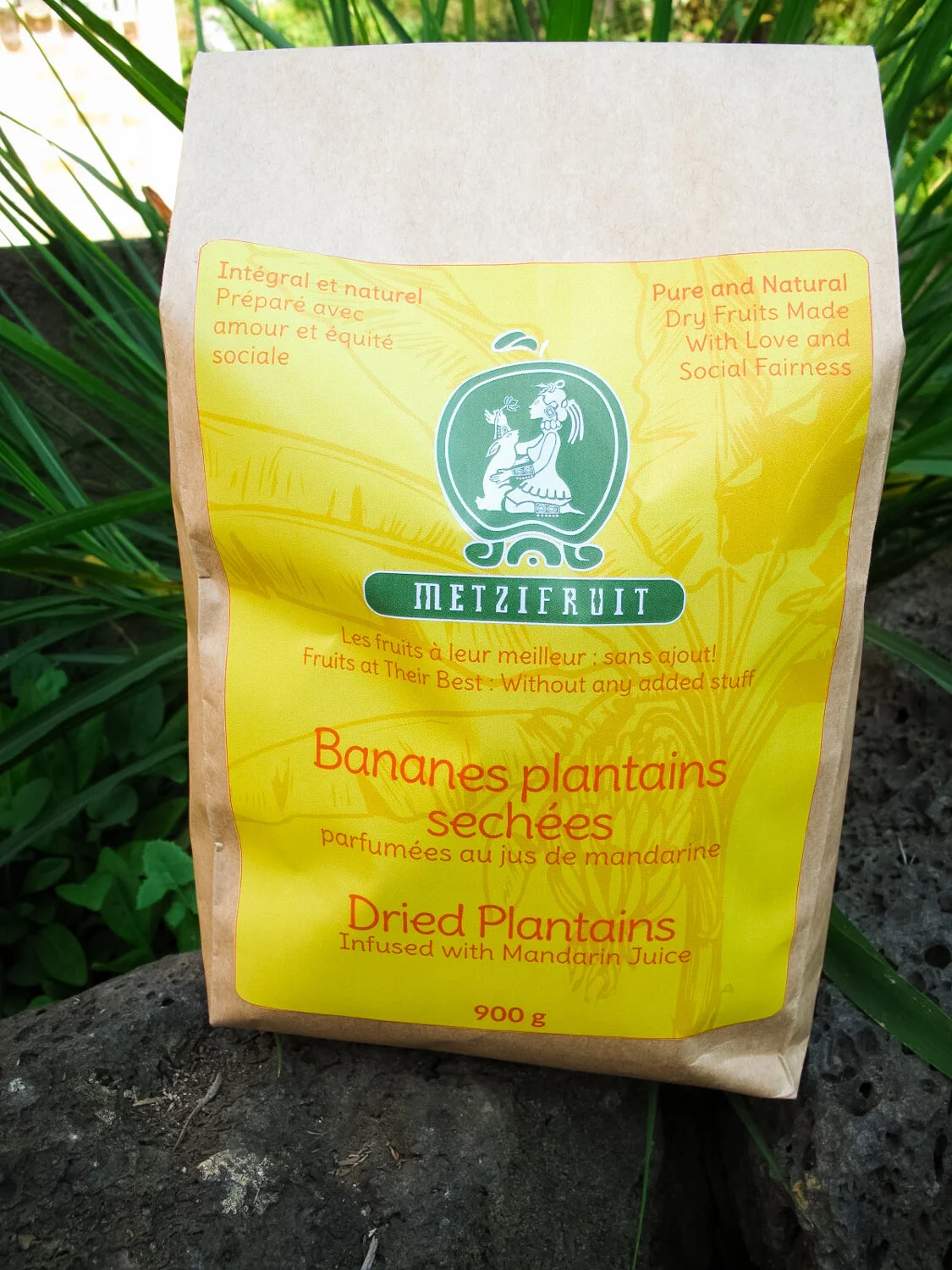 Dried Plantain Bananas Sweetened with Mandarine Juice — Metzifruit