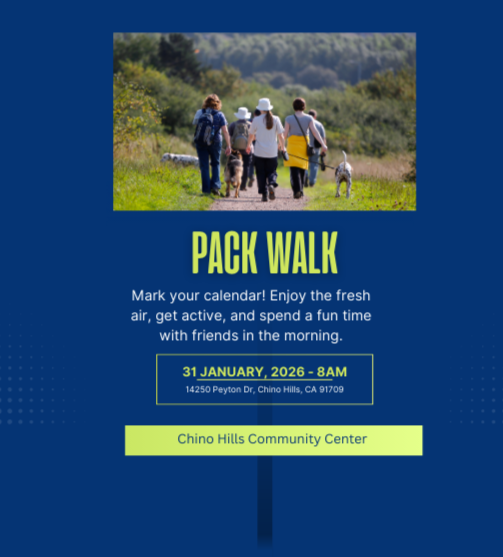 January 2026 Pack Walk