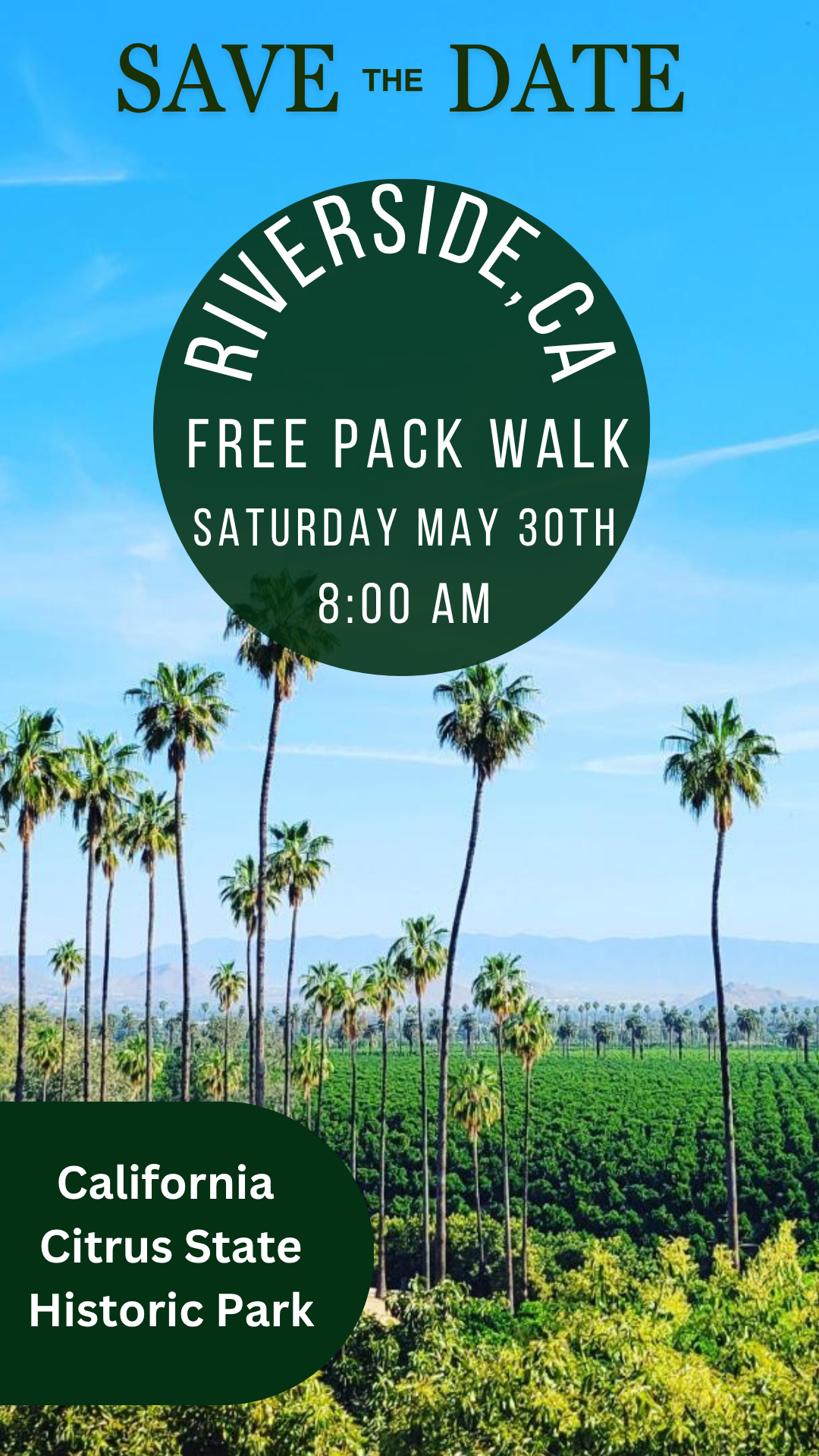 May 2026 Pack Walk