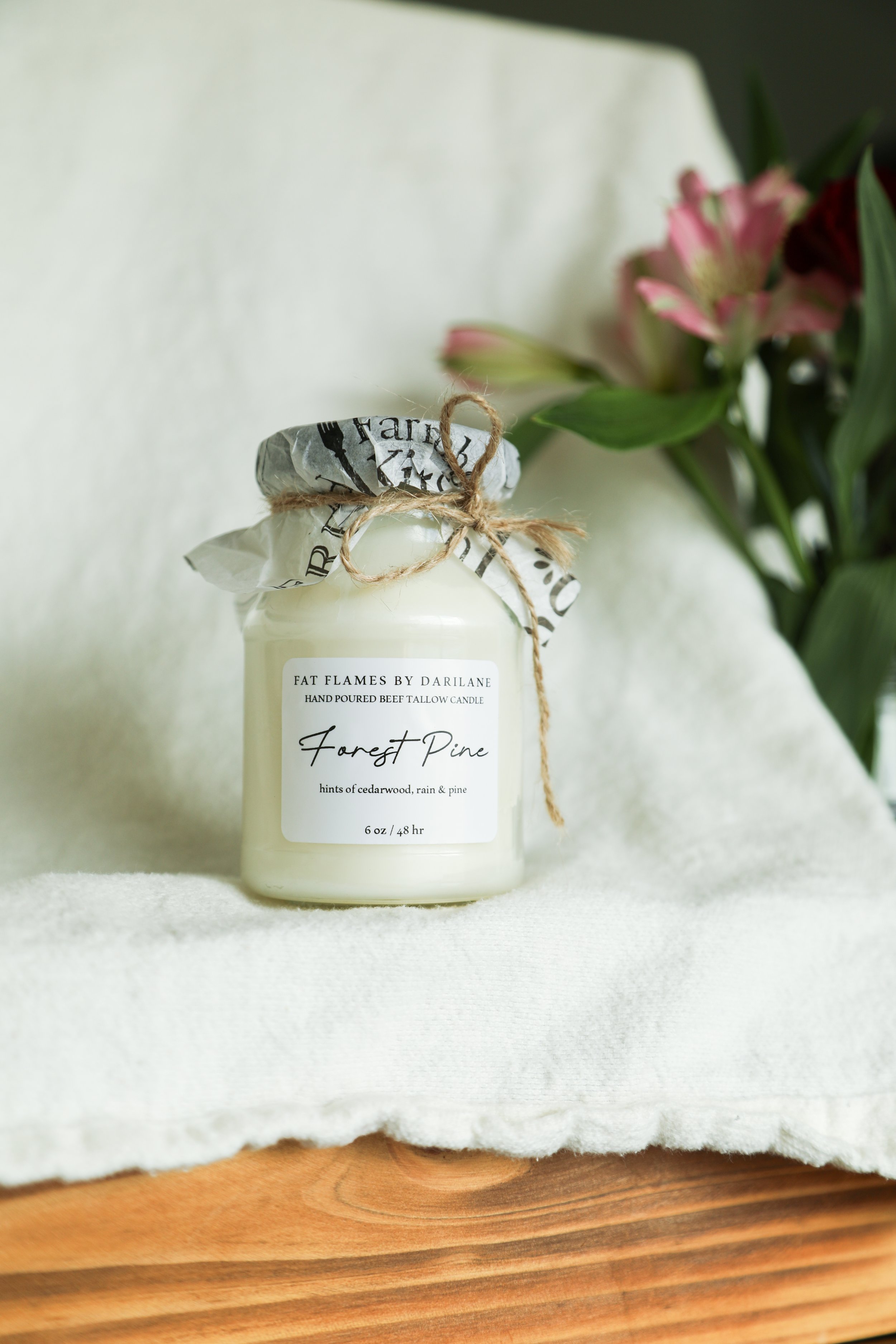 Darilane Farms Tallow Candle - Locally Raised