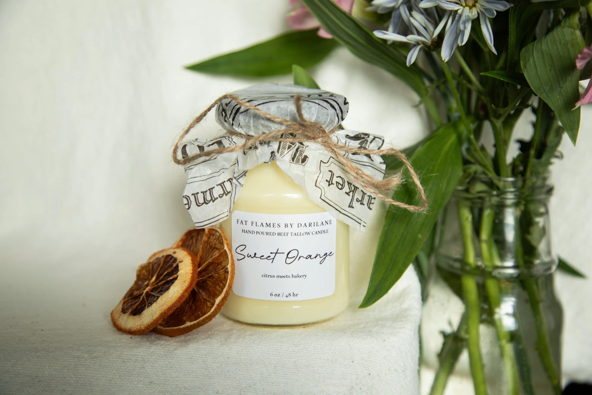 Darilane Farms Tallow Candle - Locally Raised