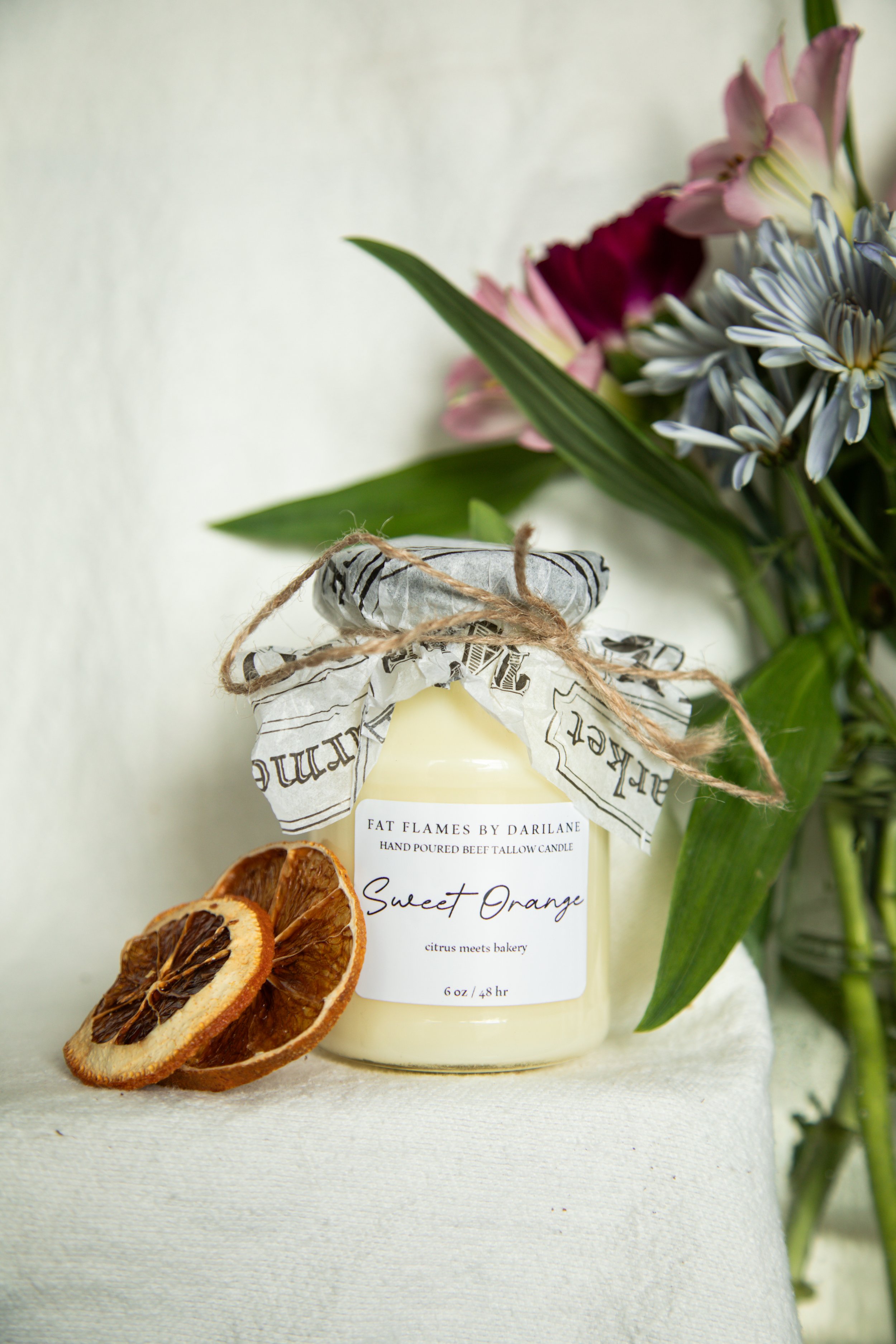 Darilane Farms Tallow Candle - Locally Raised