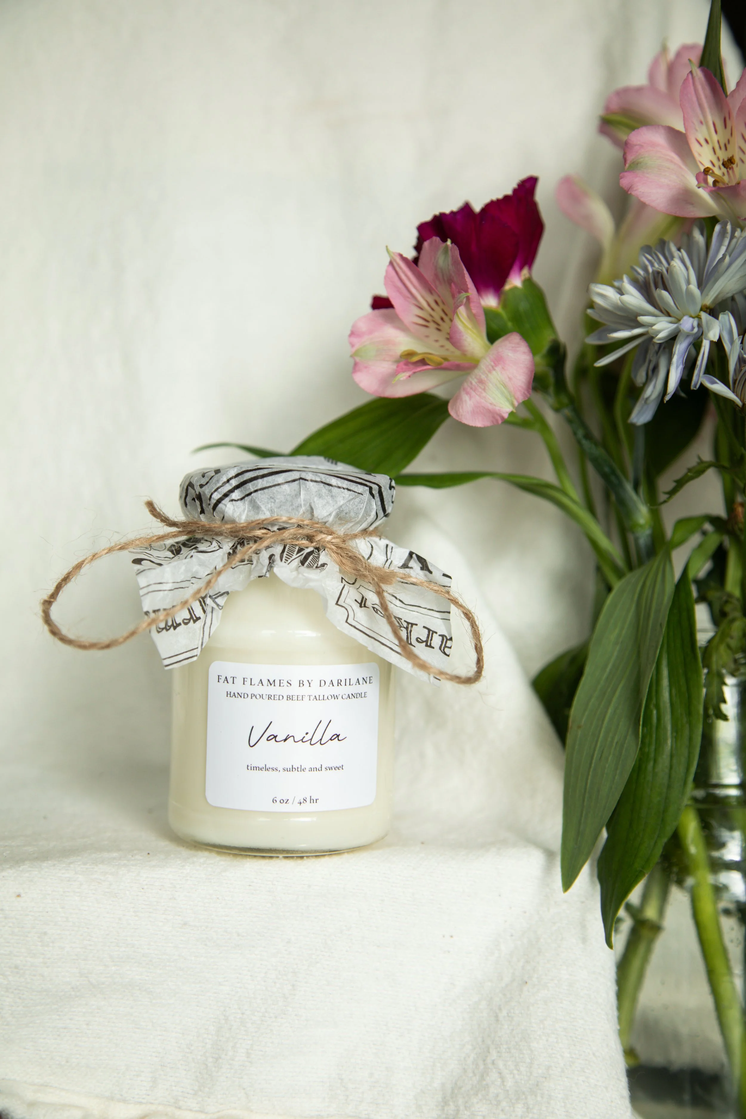Darilane Farms Tallow Candle - Locally Raised