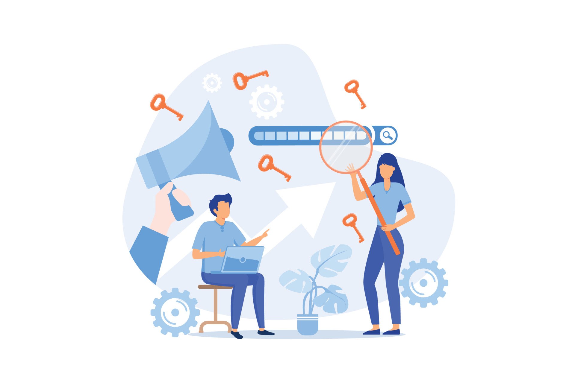 Keyword research service, website ranking, optimization solution, successful web campaign, professional SEO, men