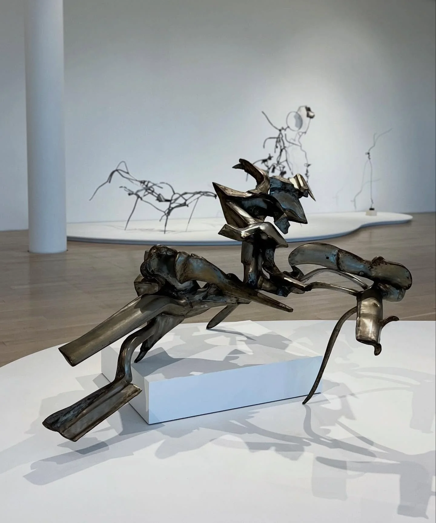 On view at the Institute of Contemporary Art (ICA) Miami is a major survey of American sculptor Richard Hunt (1935 - 2023). Featuring 25 significant works, the exhibition includes sculptures from the 1950s to the 2010s, and is organized by the ICA&rs