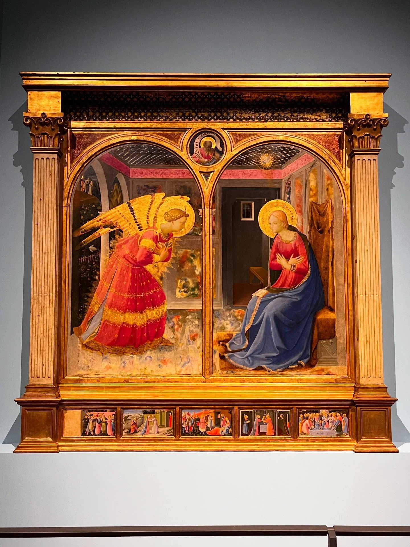 A final look at the stunning Fra Angelico exhibition in Florence, which closes this weekend, January 25, 2026. This rare and historic show opened in September and assembled the largest grouping of the artist&rsquo;s works - Beato Angelico (1395 - 145
