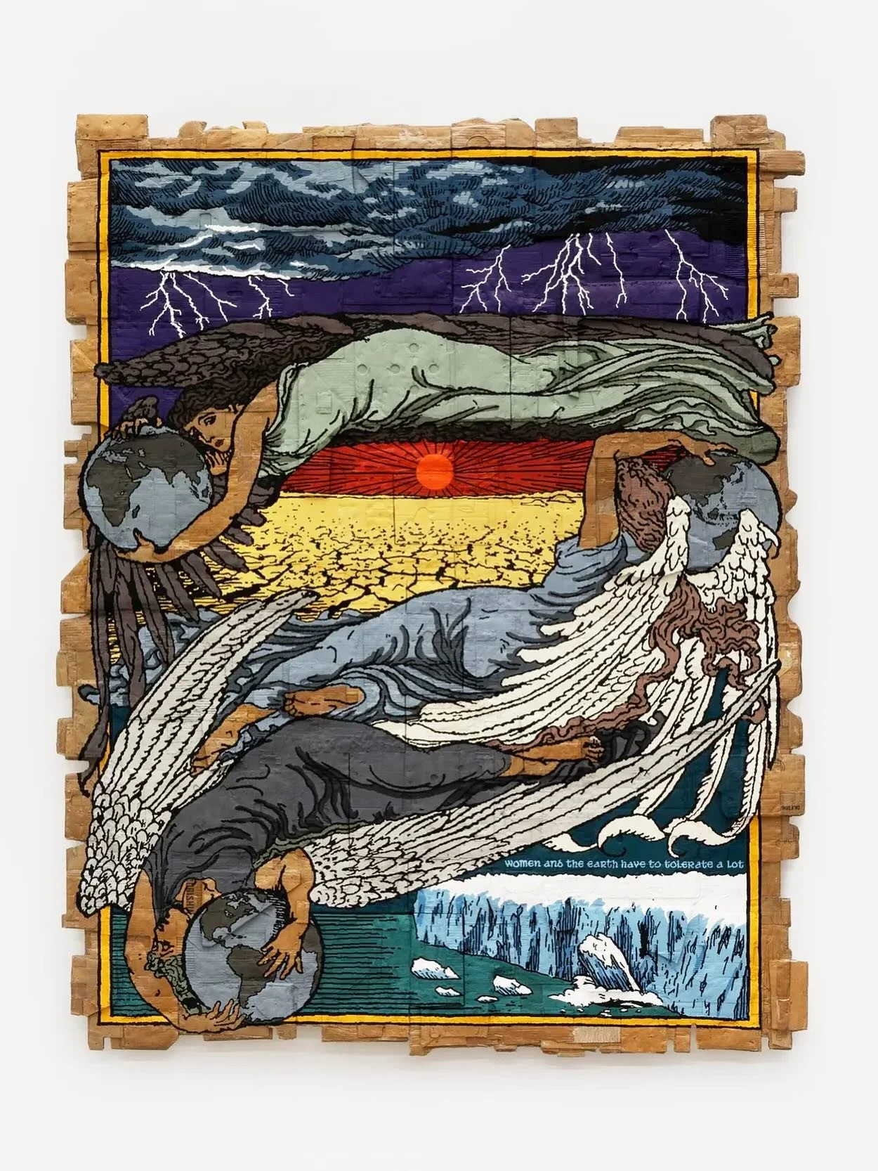 Opening today, March 19, at Glenstone Museum&rsquo;s Pavilion 2, is a large-scale presentation of works by American artist Andrea Bowers (b. 1965, lives and works in Los Angeles). The artist is known for her multi-media works, combining her art pract