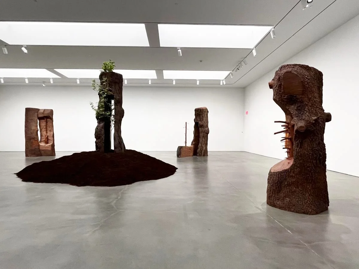 Between the chaos of New York Art Week, find quiet moments in these Chelsea gallery shows:

Slides 1-2: &ldquo;Giuseppe Penone: The Reflection of Bronze&rdquo; at @gagosian , W 24th Street
Curated by Adam D. Weinberg
On view through July 2, 2026

Sli