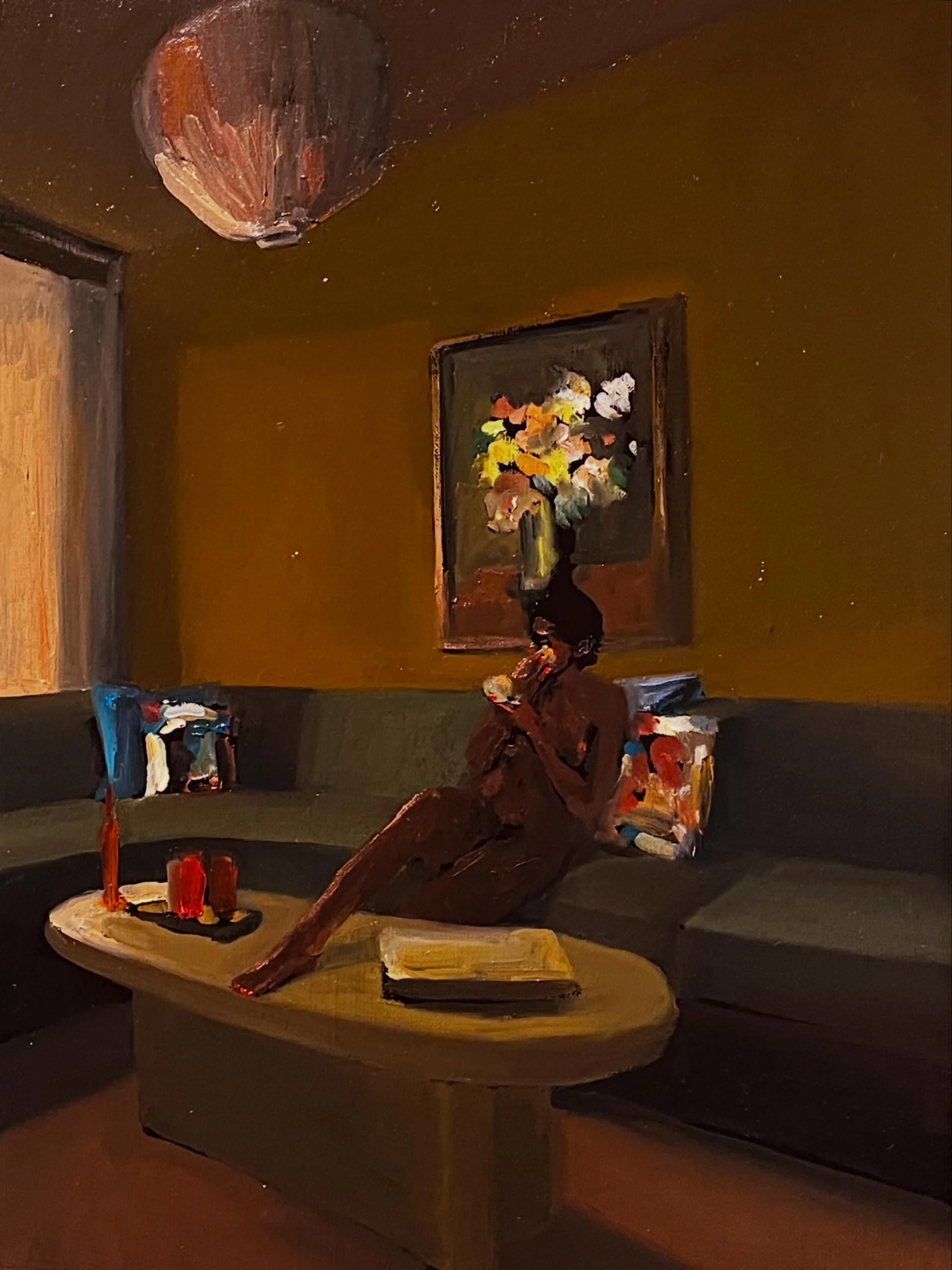 Currently on view at Marianne Boesky, New York is a solo show of new paintings by American artist Danielle McKinney (b. 1981). Titled &lsquo;Forest for the Trees&rsquo;, the show features recent work focusing on women in night scenes and dark interio