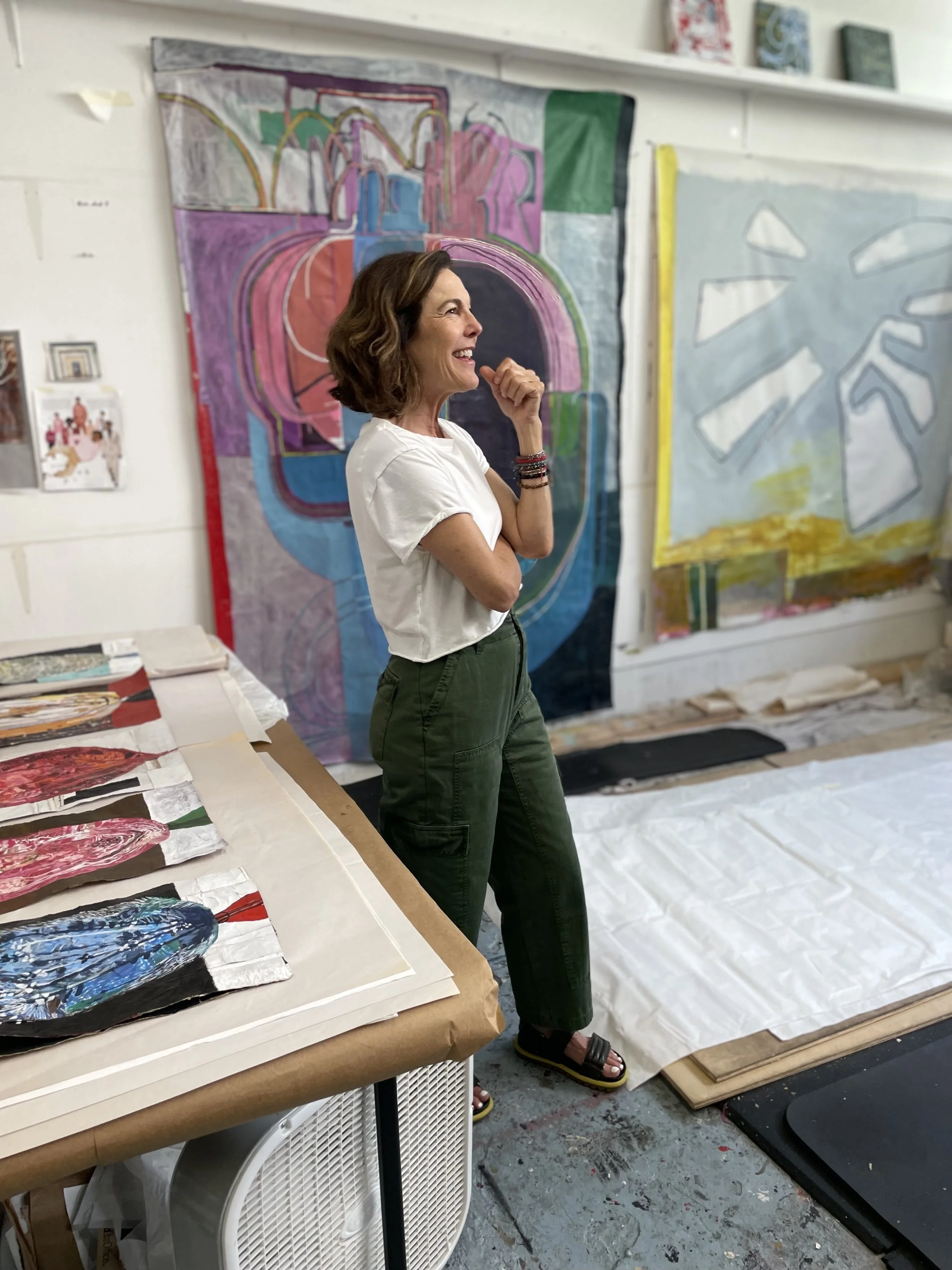 Step Inside the Studio of our Featured Artist for Cocktails for KID smART: Aimée Farnet Siegel