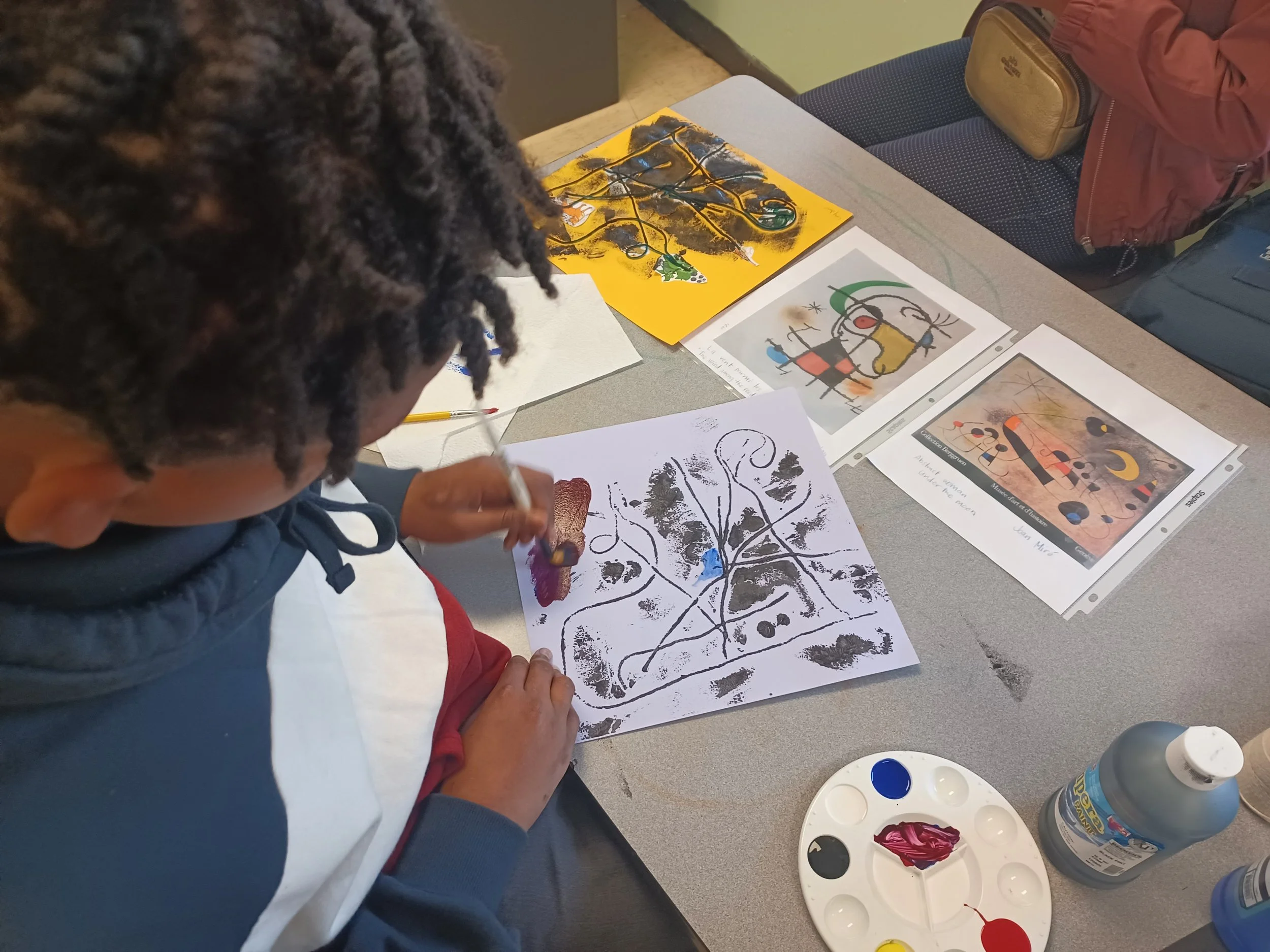 Making Connections: Food Webs &amp; Abstract Art Prints!
