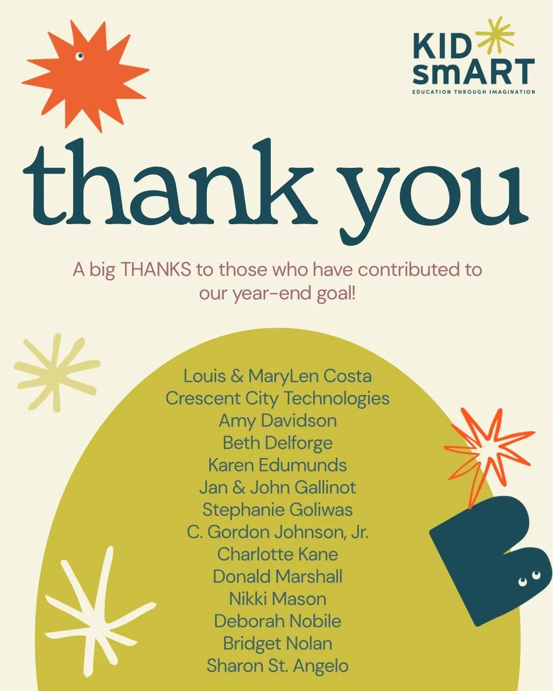 We&rsquo;re so grateful to our amazing supporters for their&nbsp;donations to KID smART this weekend.&nbsp;Their generosity is a gift to countless children and is making a real impact! 📚⭐️✨

If you haven&rsquo;t had the chance to donate yet, there&r