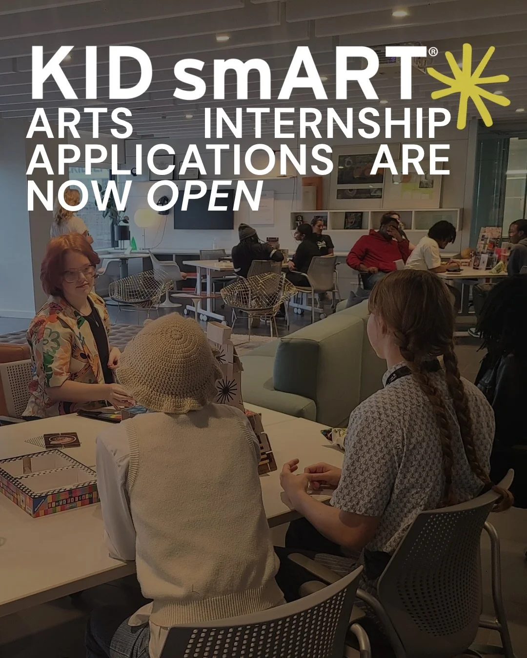 Applications are now open for Orleans Parish rising seniors 🎓📓📝❗️

For the summer of 2026, our arts interns will work with local arts and culture organizations, gaining real-world experience and getting paid for it! 

But that&rsquo;s not all&mdas