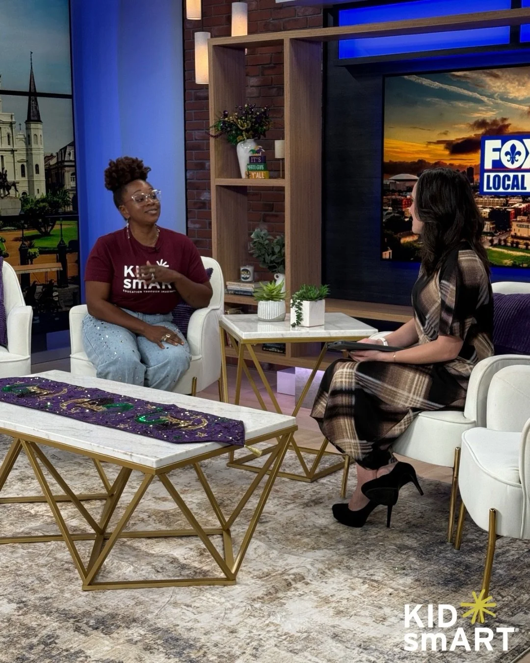 We were thrilled to be featured on FOX 8 WVUE New Orleans with @shelby_latino, spotlighting our 2026 Bloomberg Arts Internship for Rising High School Seniors. 🌟 

Tune in to hear our very own Bloomberg Internship Manager Shanda discuss this incredib