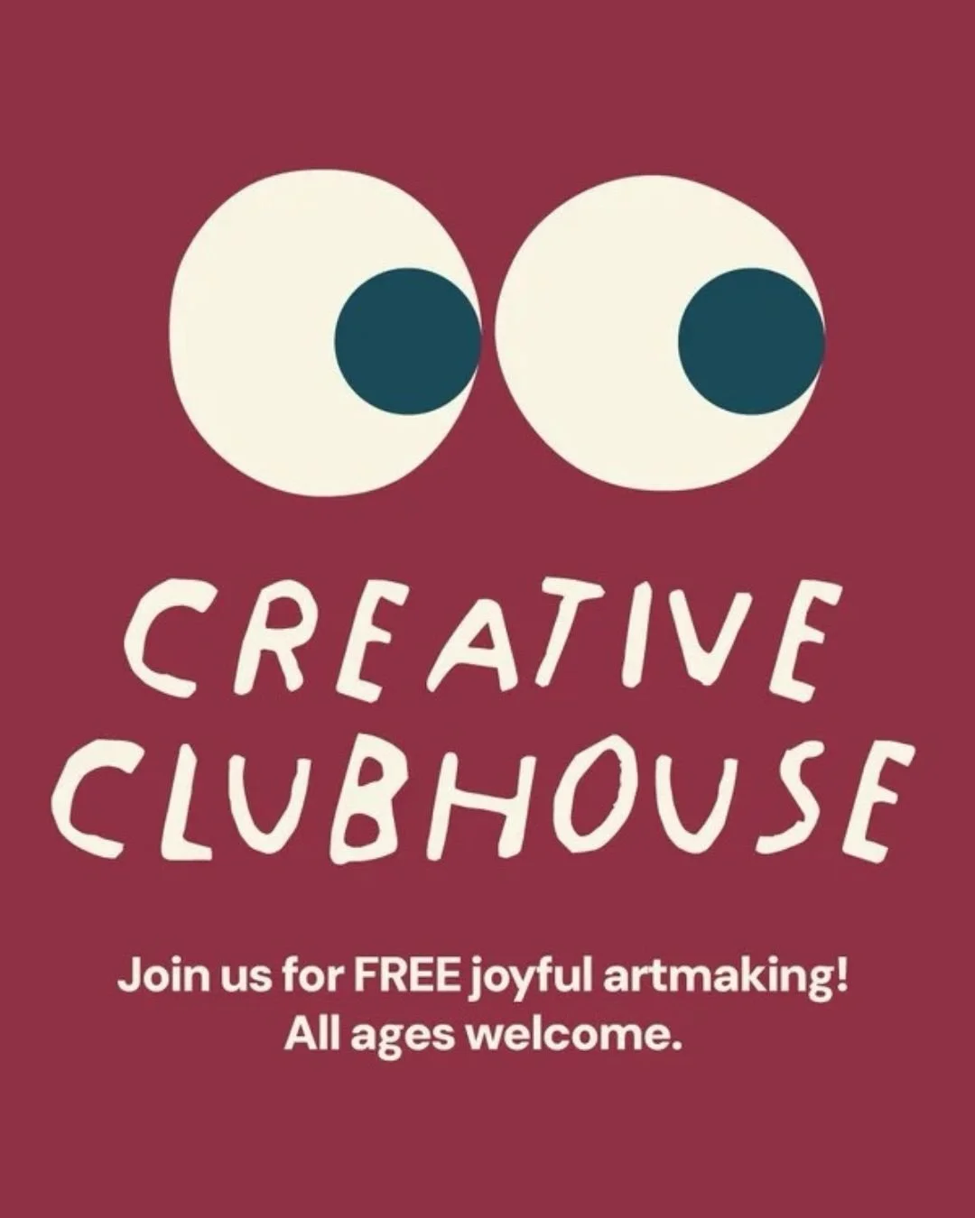 Get ready for another fun-filled Saturday at the Creative Clubhouse! 🎨✨

🗓 : This Saturday, April 11th
⏰ : 9 AM - 12 PM 
📍 : KID smART Center for Arts &amp; Education 
💖 : Free &amp; open to the public 
🫂: All ages welcome!

This week, we&rsquo;