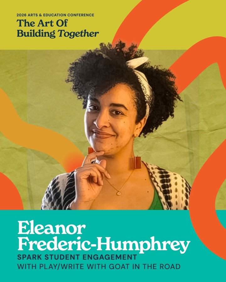 Meet our Wednesday Conference Presenters! You&rsquo;ll have the option to choose from one of the following workshops:

🎭 Spark Student Engagement with Play/Write
Eleanor Frederic-Humphrey of @goatintheroad

🧵Stitching Together: Building Belonging, 