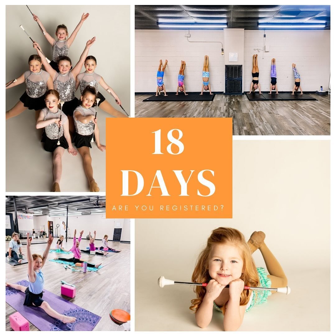 Our 2024 Summer Session countdown is on! ☀️🤩 Are you registered?! We&rsquo;d love to have you join us during this 6 week session! Share or tag a friend who might be interested 🧡

Summer Session runs from May 20th-June 28th. All classes meet once a 