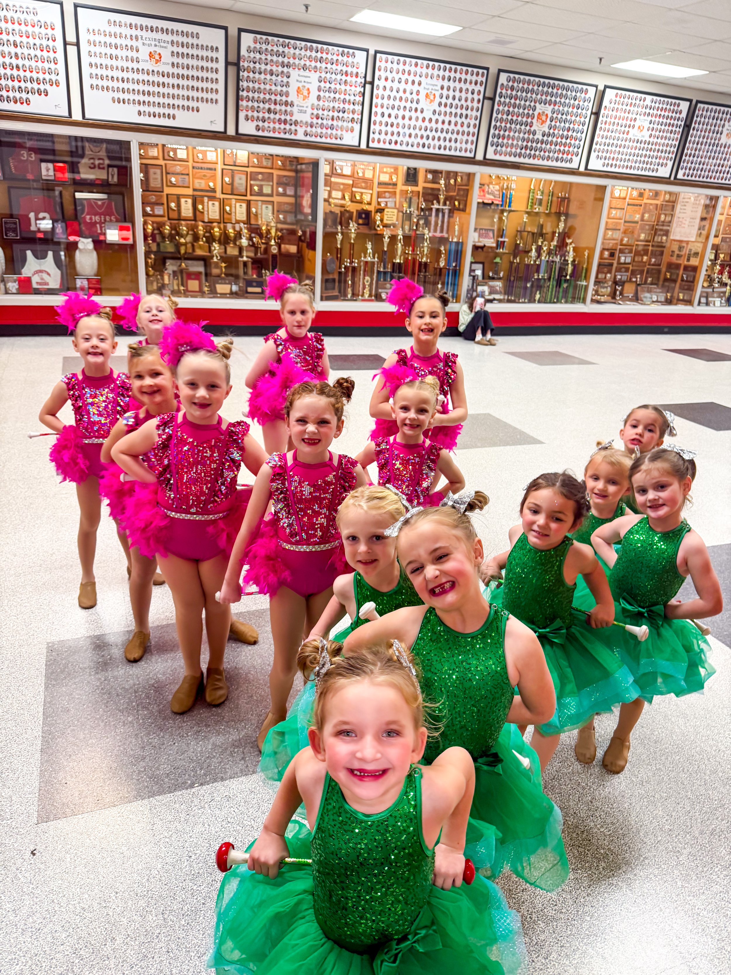 Baton Twirling Dance Team