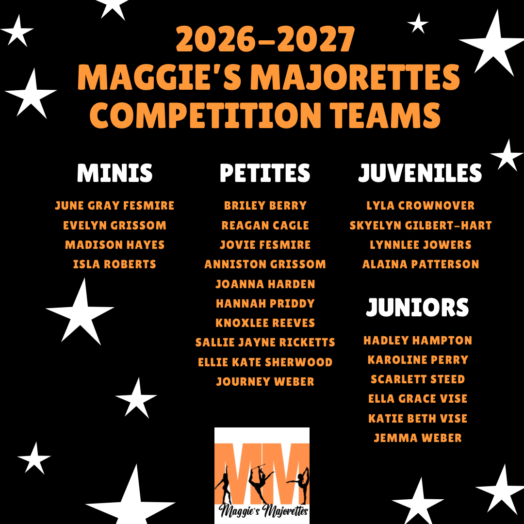 Maggie's Majorettes Competition Team
