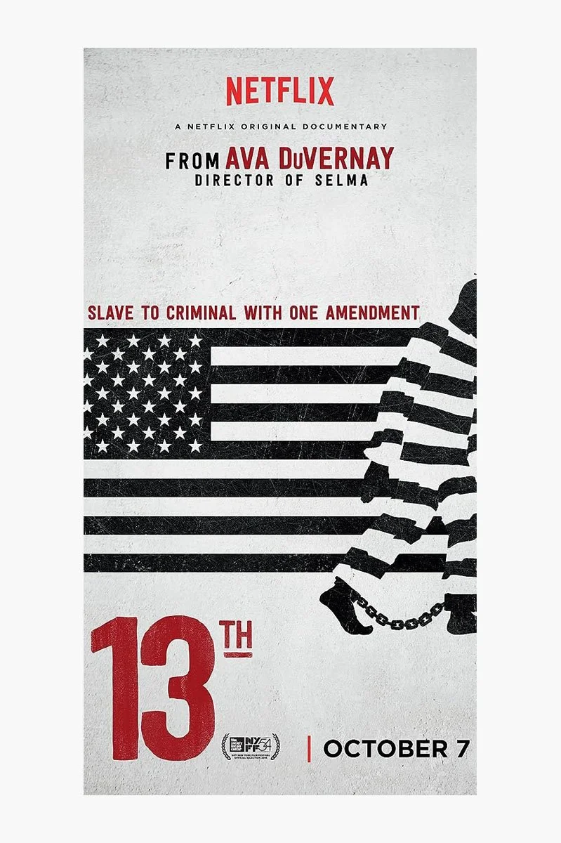 cover of the documentary 13th: salve to criminal with one amendment
