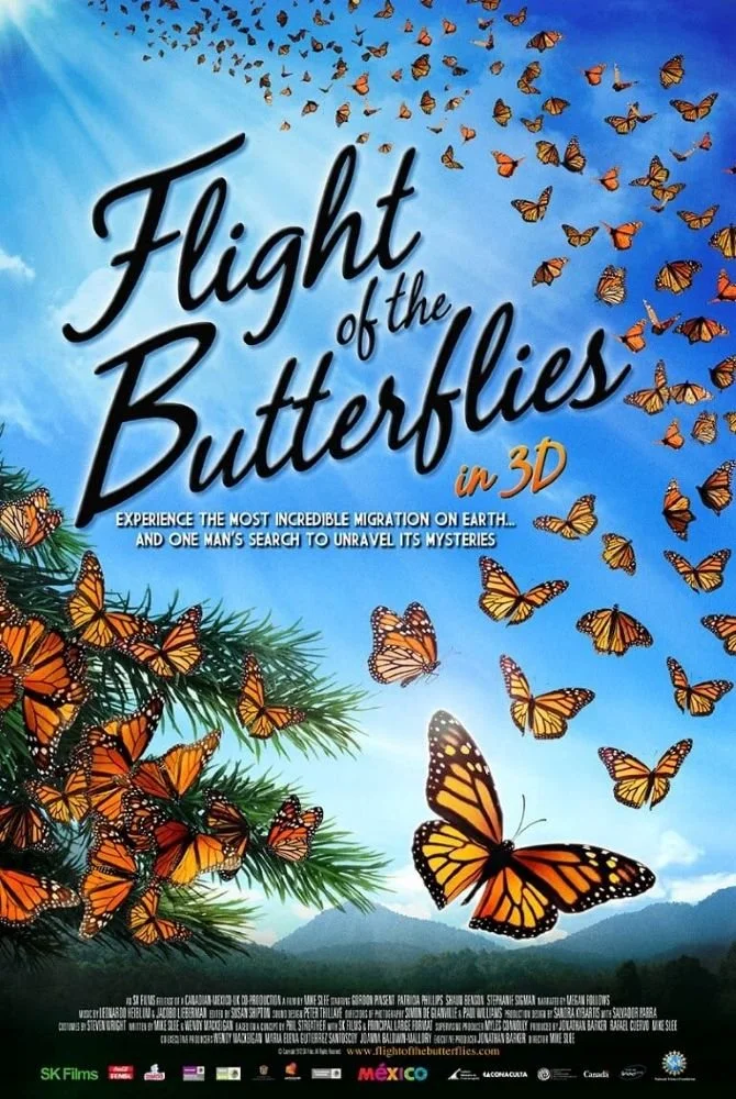 cover of the film Flight of the Butterflies in 3D by SK Films