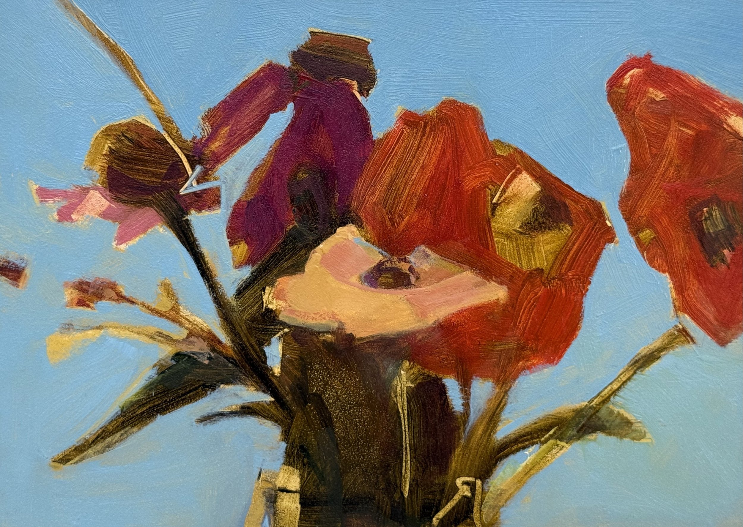  Gifts from the Garden  5 x 7 inches Oil on Board 