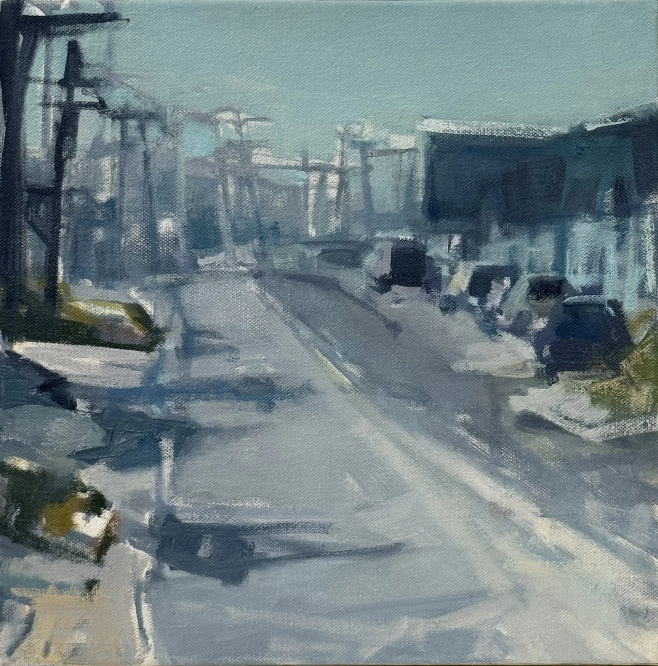  Day's Morning  12 x 12 inches Oil on Canvas