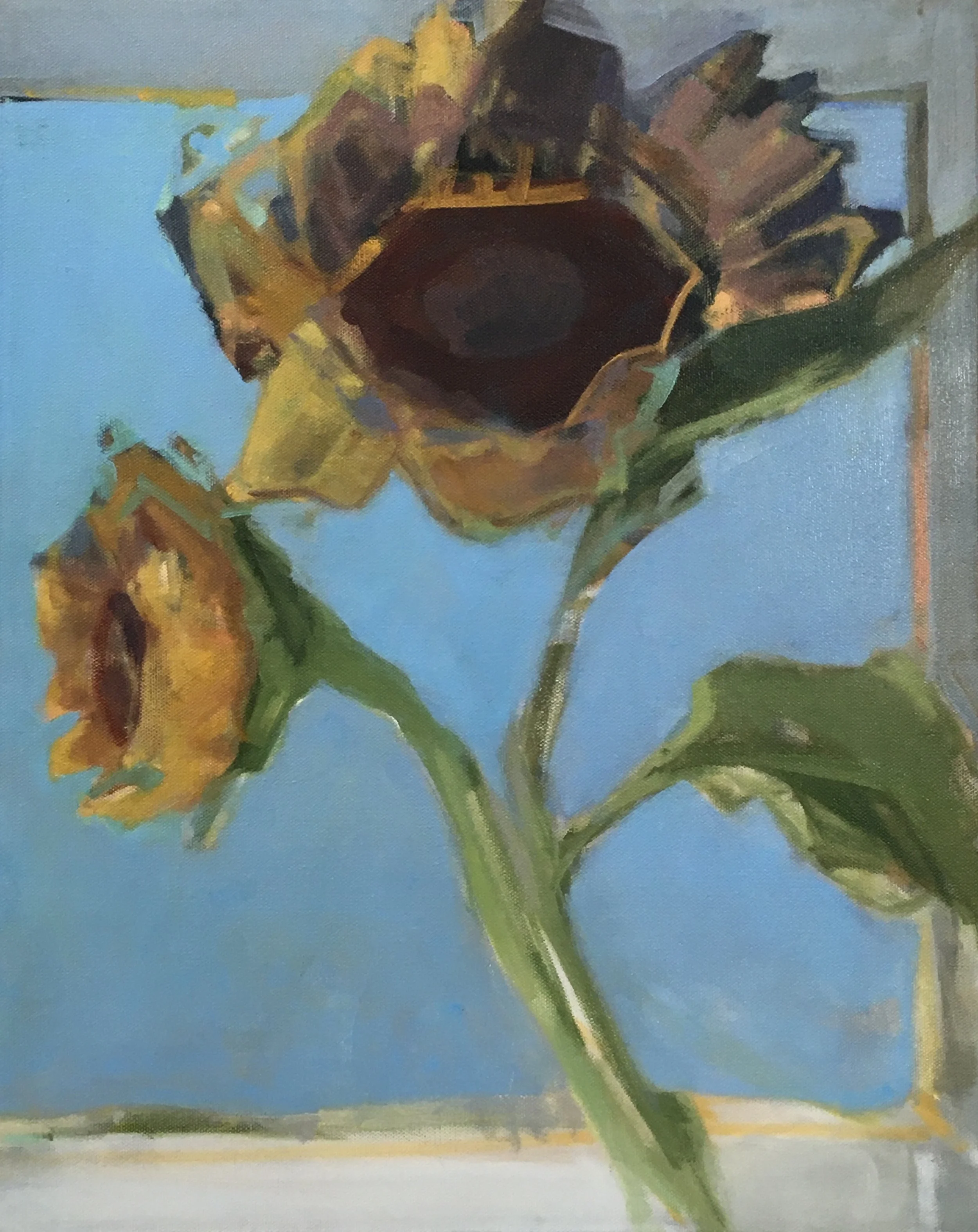  Late Summer Light  20 x 16 inches Oil on Canvas