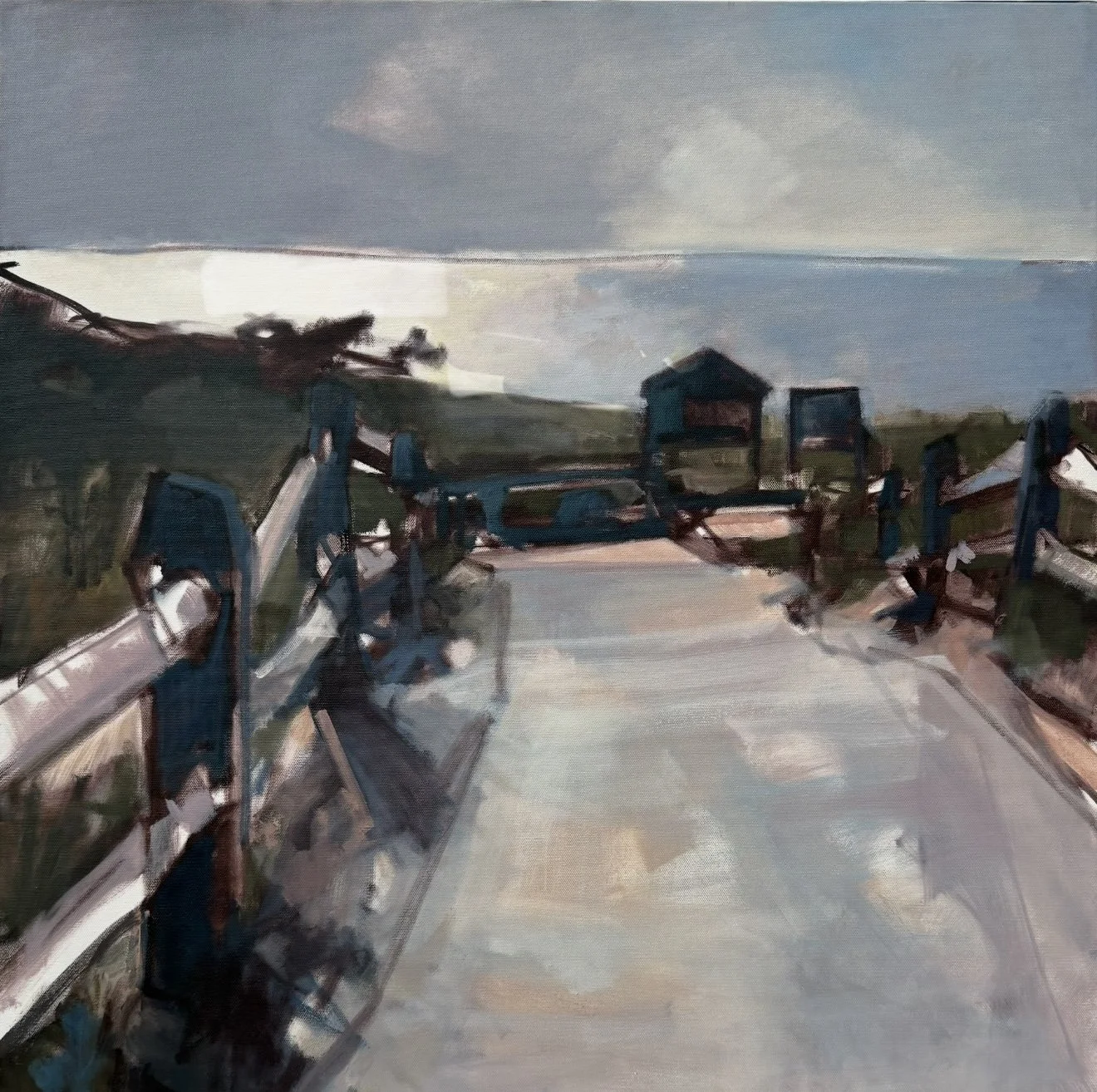  Passages  30 x 30 inches Oil on Canvas
