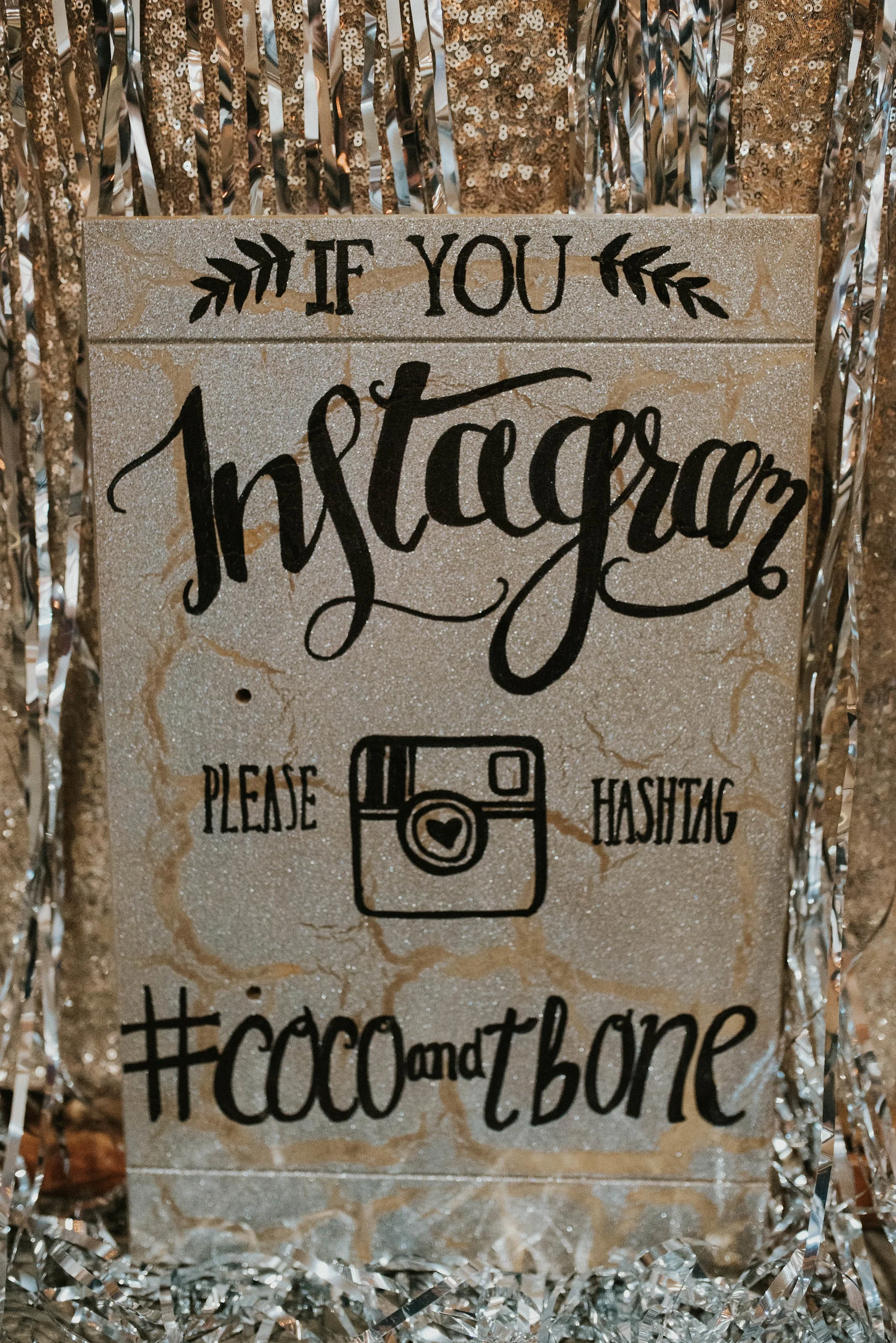 Instagram hashtag sign