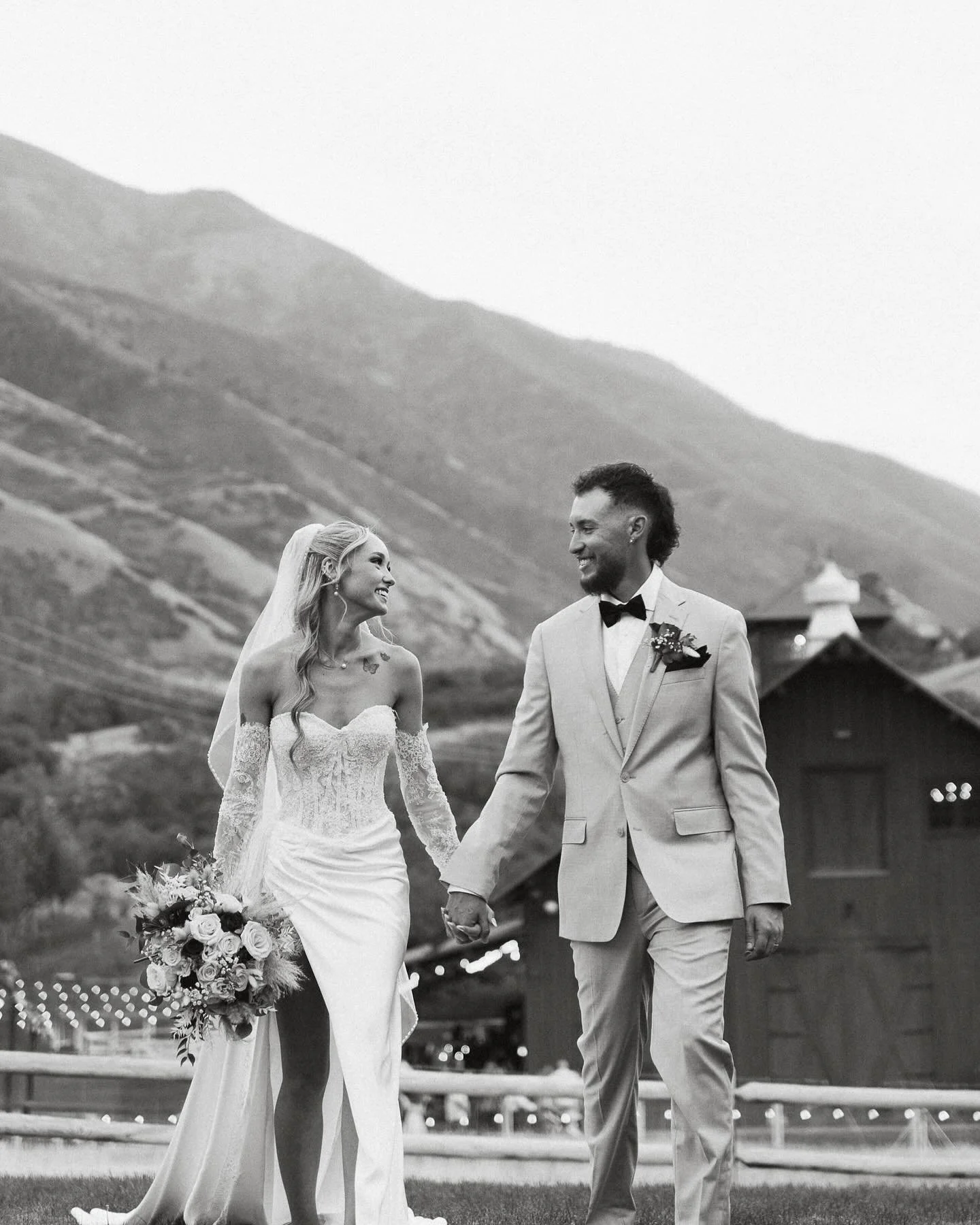 The beautiful wedding day of Miley and Jaden!

Can you believe the groom built that arch? Swipe to see it! 

Vendors:
Photo: @roamingdesertfilmco 
Video: @shokan_visuals 
Venue: @quietmeadowfarm_ 
DJ: @djjcevents 
Caterer: @maglebys_catering 

#quiet