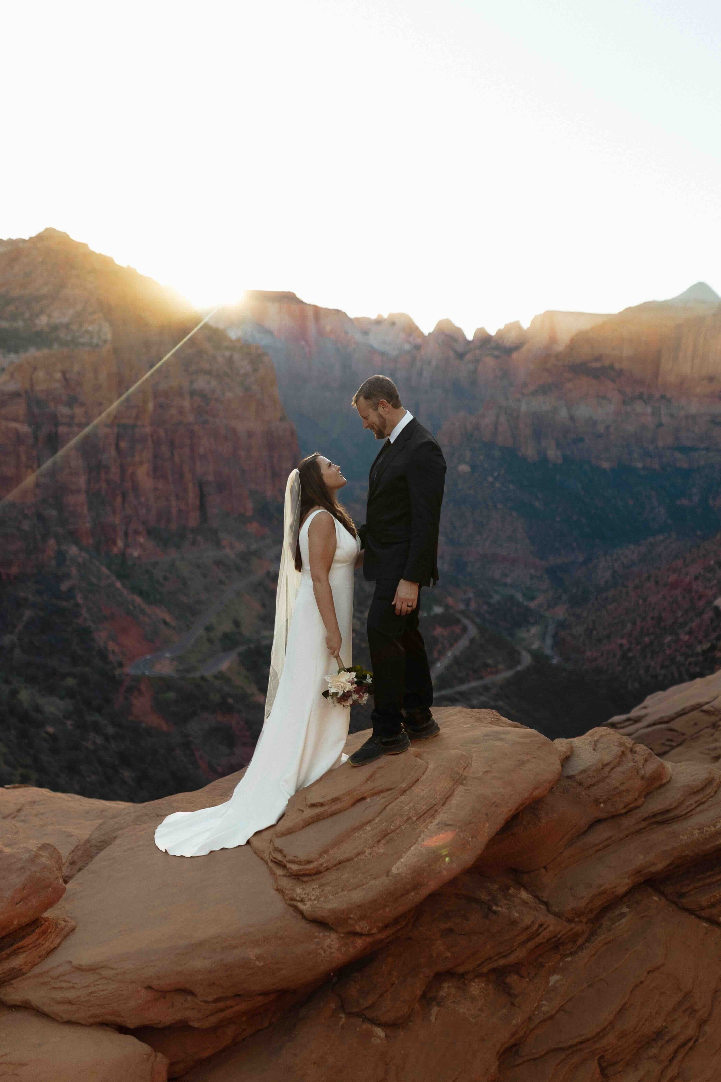 Zion National Park, Utah Elopement: The Love Story of Tracie and Luke