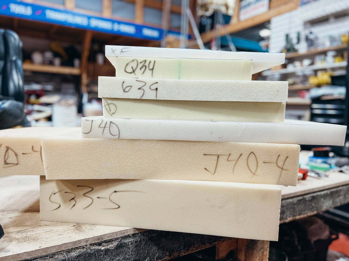 Now is the perfect time to consider replacing the foam in your seat cushions! We have foam in-stock and ready to be purchased.🛋️

You can buy it by the sheet and cut it down to size yourself or we can cut it and re-stuff yourself or we can do the wh