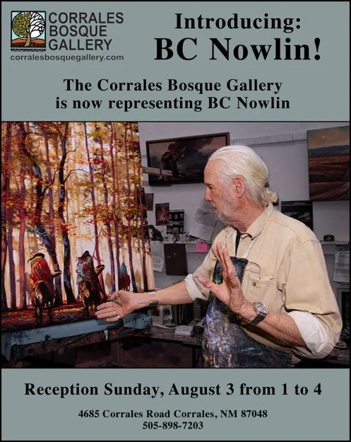 Reception for B.C. Nowlin — Corrales Bosque Gallery