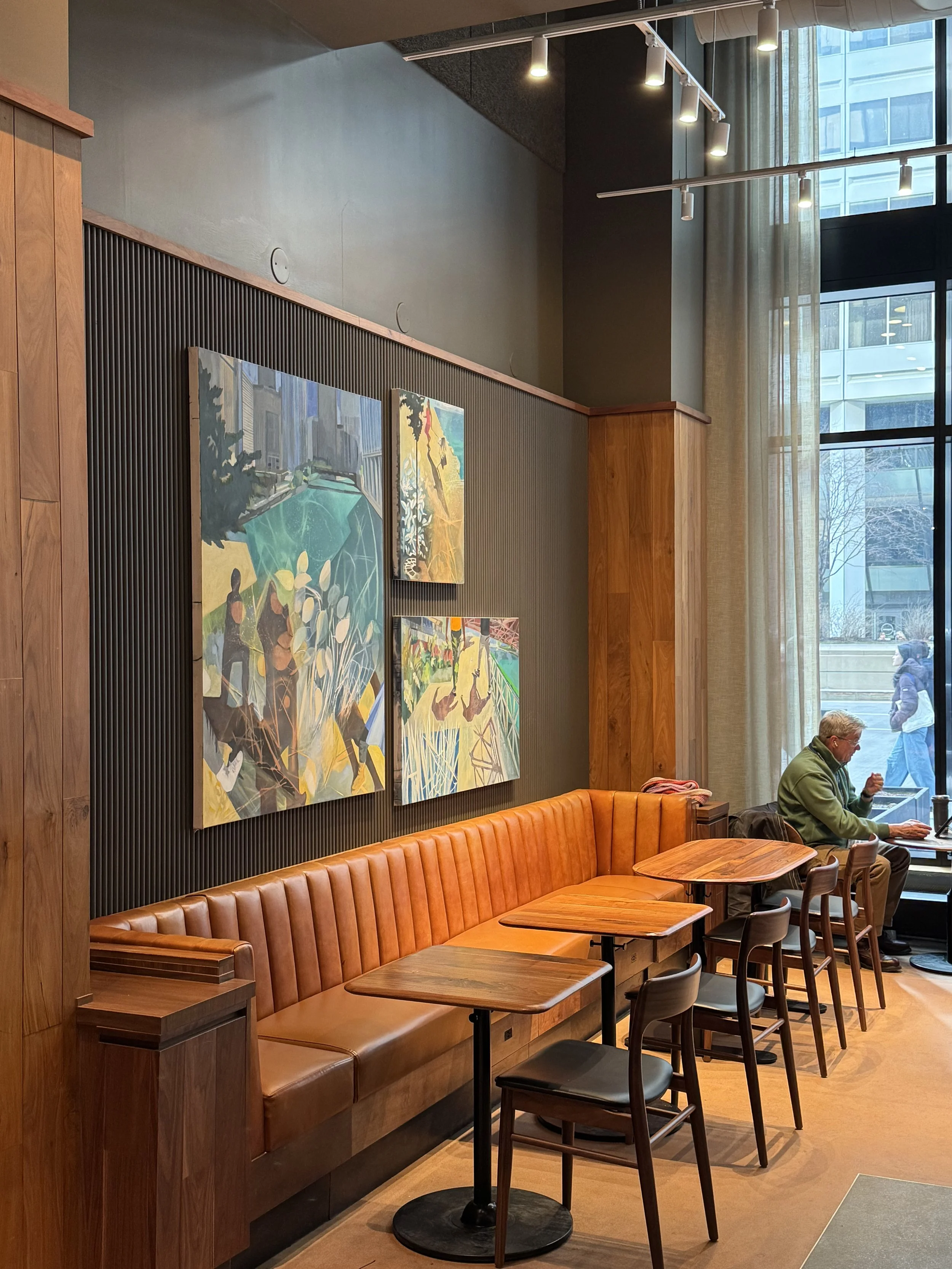 Commission for Starbucks, Willis Tower, Chicago. 2025