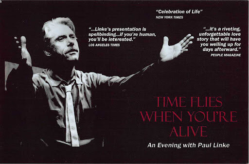 Time Flies when your alive Playbill