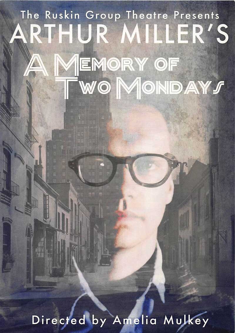 Memory of Two Monday's Playbill