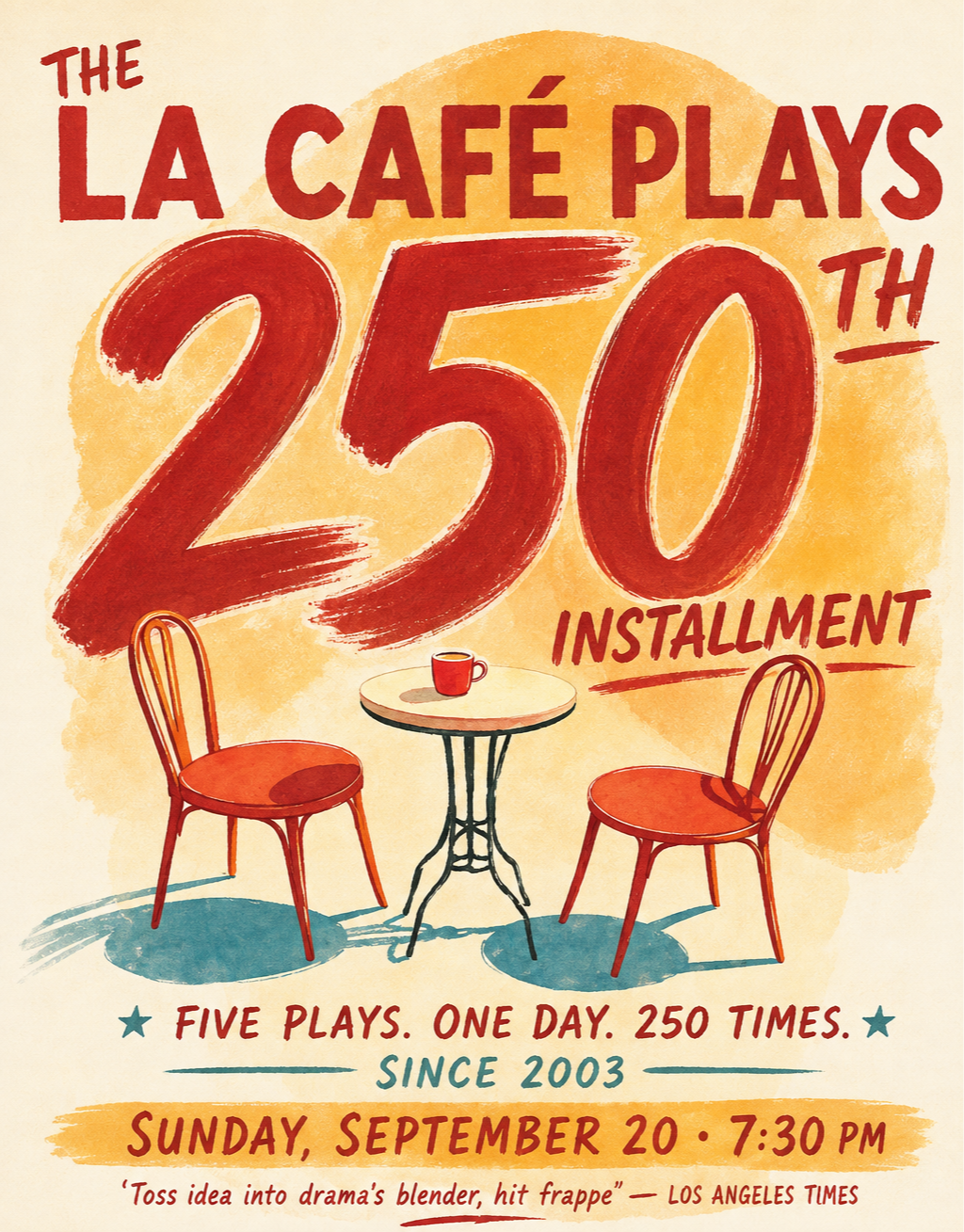250th cafe plays