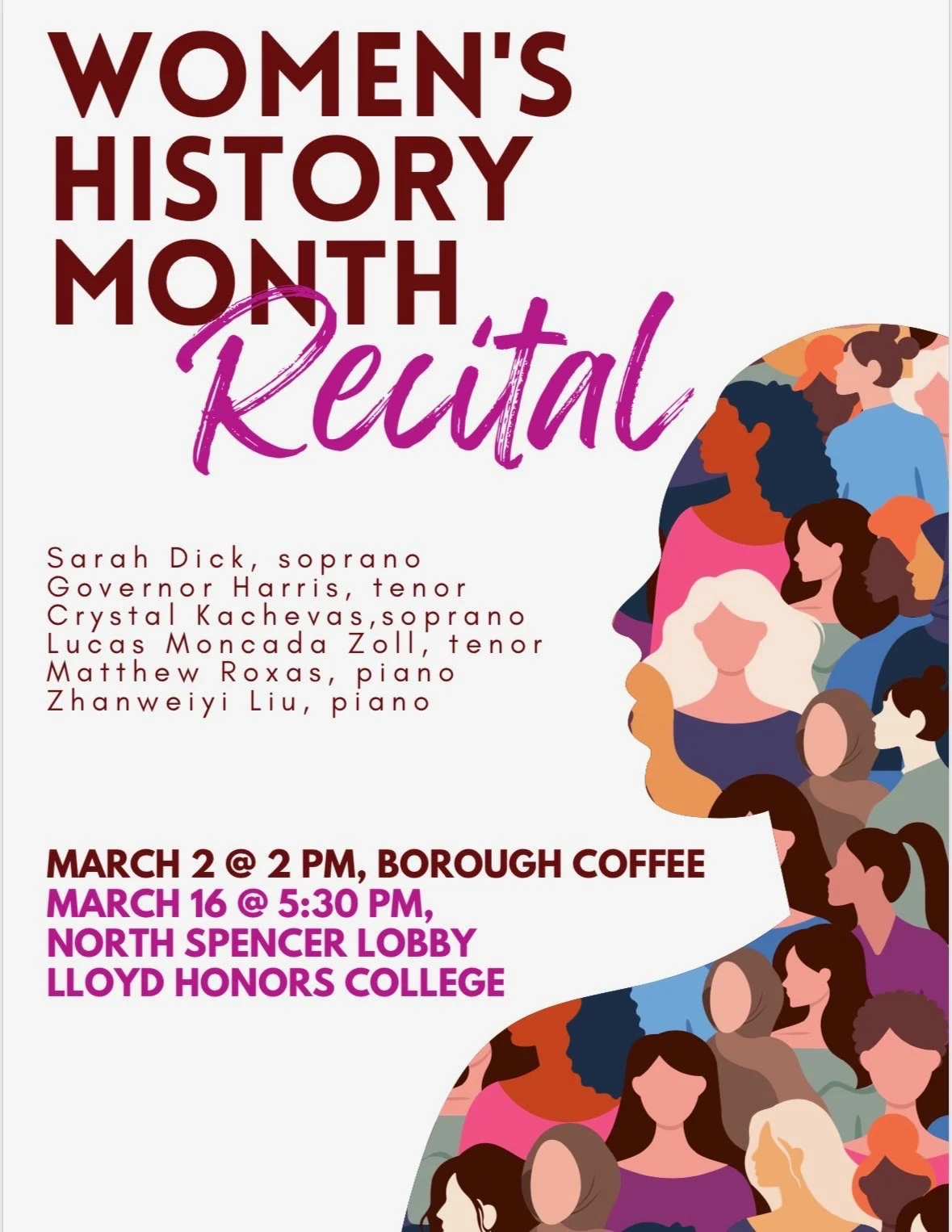 Women's History Month Recital
