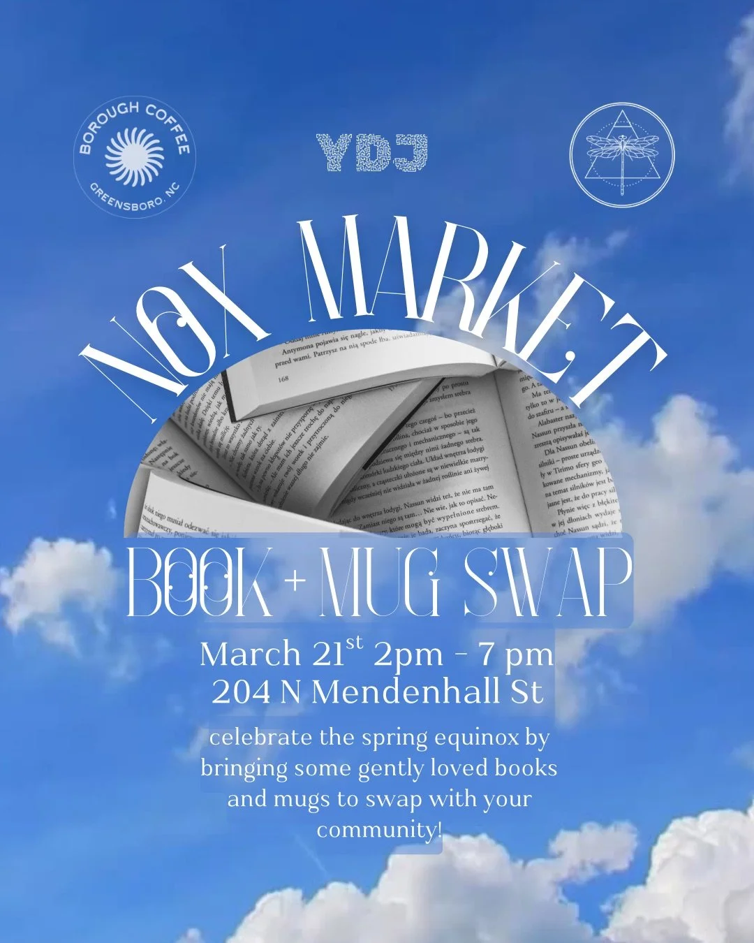 Nox Market:Book &amp; Mug Swap