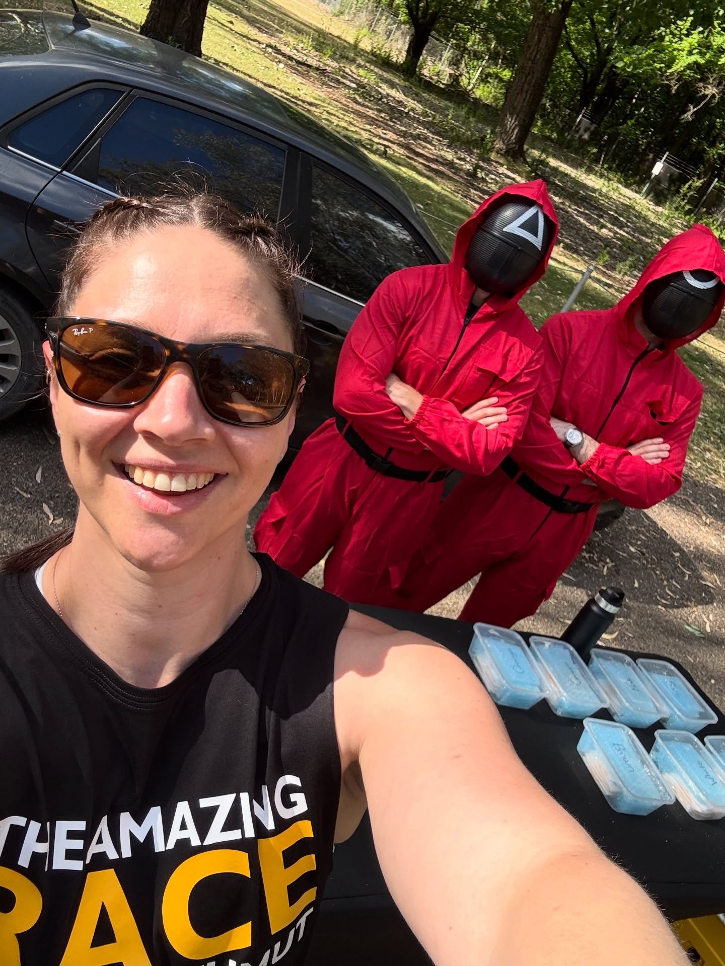 Shoutout to this team of absolute legends who made the 2025 Amazing Race what it was! 👏🏼

⭕️ To Mitch &amp; Ben, our EPIC squid games duo
🫖 To Hayley, Ally (&amp; Toby 🥰) for serving up a delicious high tea complete with complimentary snacks!
📝 