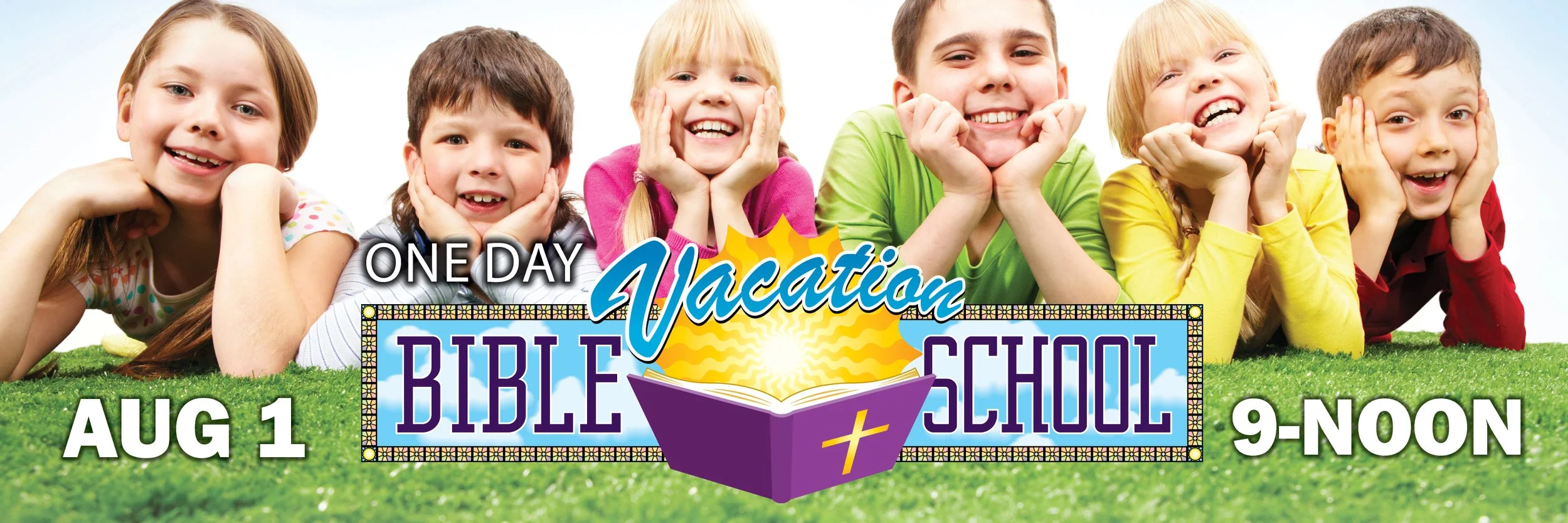 One Day VBS, August 1st, 2026 from 9AM-12PM